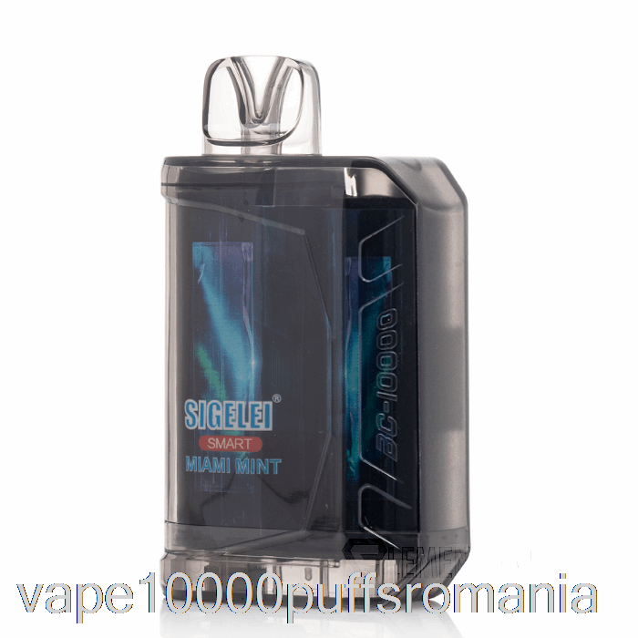 Vape Romania Sigelei Smart Ac10000 0% Zero Nicotina De Unica Folosinta Miami Mint